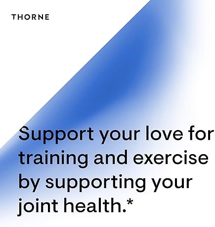 THORNE Glucosamine Chondroitin Support Healthy Joint Function Mobility 90 Capsules