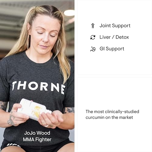 THORNE CURCUMIN PHYTOSOME 500MG MERIVA SUSTAINED RELEASE HIGH ABSORPTION JOINTS MUSCLE 120 CAPSULES
