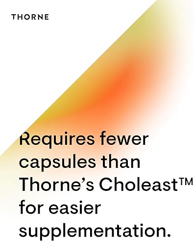 THORNE CHOLEAST 900MG RED YEAST RICE EXTRACT GLUTEN FREE SUPPLEMENT SUPPORTS HEALTHY CHOLESTEROL LEVELS HEART BLOOD PRESSURE 120 CAPSULES