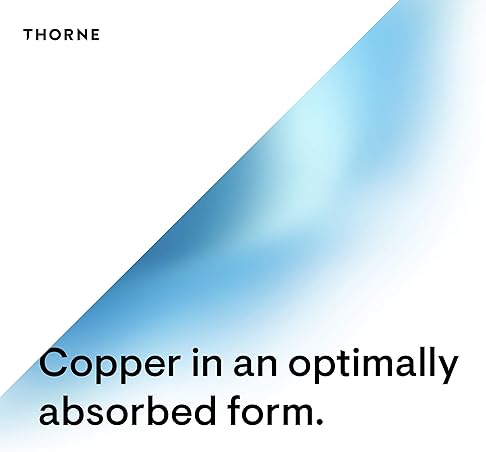 THORNE COPPER BISGLYCINATE WELL ABSORBED TRACE MINERAL SUPPLEMENT 60 CAPSULES