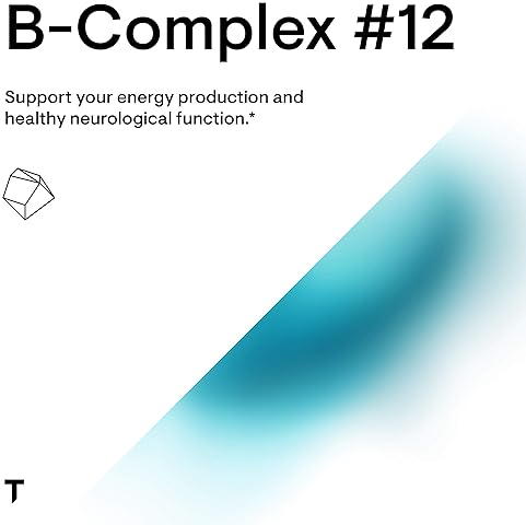 THORNE B-Complex 12 Vitamin B Complex Active B12 Folate 60 Capsules
