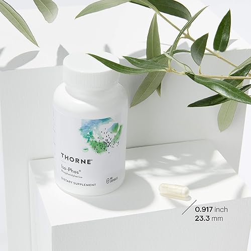 THORNE Phosphatidylserine Iso-Phos Cortisol Brain Function Support 60 Capsules