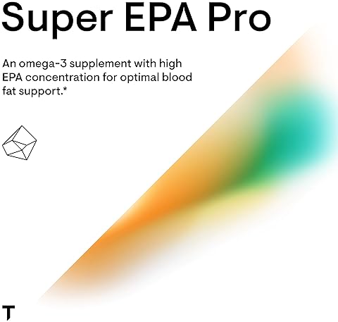 THORNE SUPER EPA PRO OMEGA-3 FISH OIL BLOOD LIPID SUPPORT 1300MG EPA 200MG DHA 120 GELCAPS