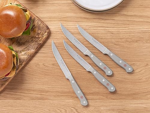 Wusthof Grey 4 Piece Steak Knife Set