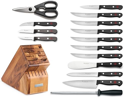 Wusthof Gourmet 16 Piece Knife Block Set