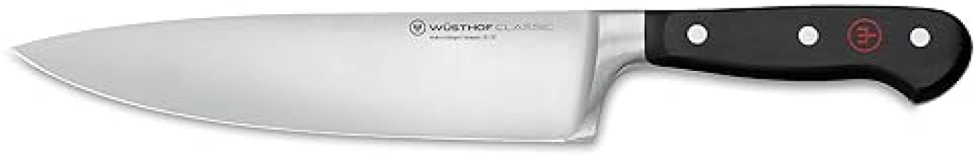 WUSTHOF Classic 8 Inch Chefs Knife Black Color Premium Quality Kitchen Tool for Cooking