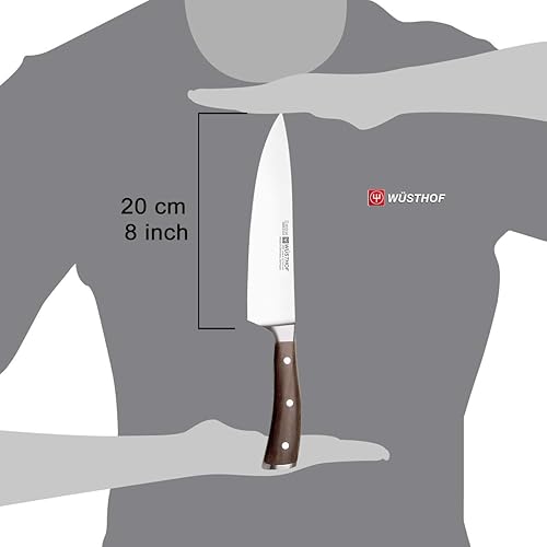WÜSTHOF Classic IKON Blackwood 8" Chef's Knife