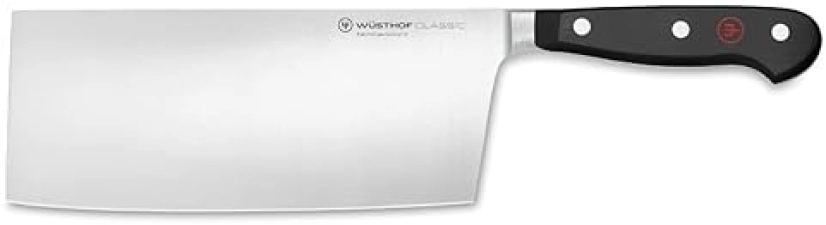Wusthof Classic 7 Inch Asian Chefs Knife Black Color