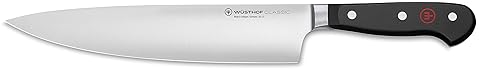 Wusthof Classic 9 Inch Cooks Knife Demi Bolster Black