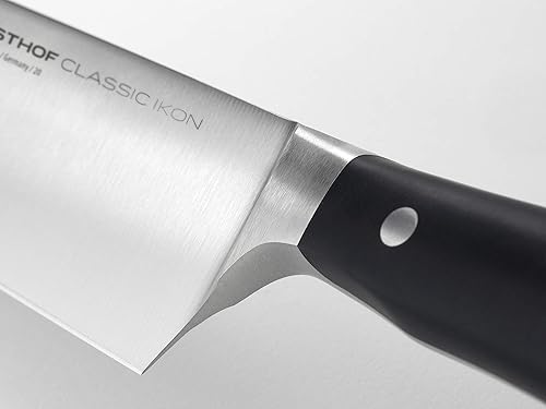 WUSTHOF Classic IKON 6 Inch Chefs Knife Black
