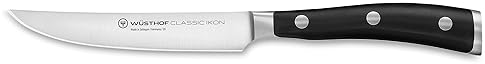Wusthof Classic IKON 4.5 Inch Black Steak Knife