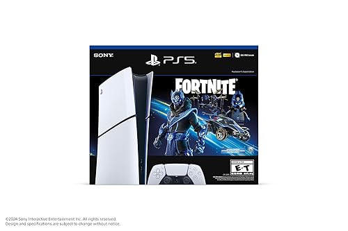 PlayStation PS5 Console Fortnite Cobalt Star Digital Edition
