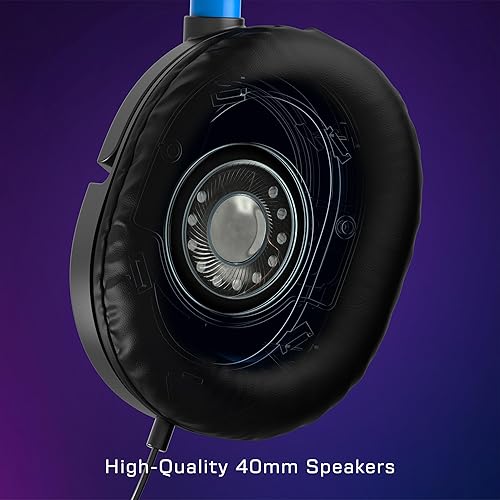 Turtle Beach Recon 50 Gaming Headset for PS5 PS4 Xbox Series X S One Mobile PC 3.5mm Removable Mic 40mm Speakers