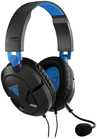 Turtle Beach Recon 50 Gaming Headset for PS5 PS4 Xbox Series X S One Mobile PC 3.5mm Removable Mic 40mm Speakers