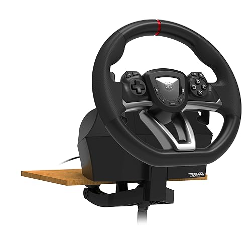 HORI Racing Wheel Apex for PS5 PS4 PC Officially Licensed by Sony Compatible with Gran Turismo 7