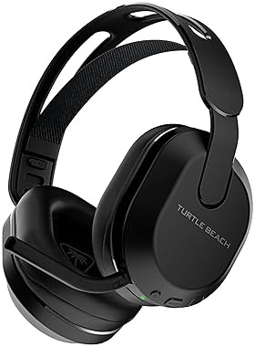 Turtle Beach Stealth 500 Wireless Gaming Headset for PS5 PS4 PC Mobile 40-Hr Battery Bluetooth Memory Foam Flip-to-Mute Mic EQ Presets Companion App Black