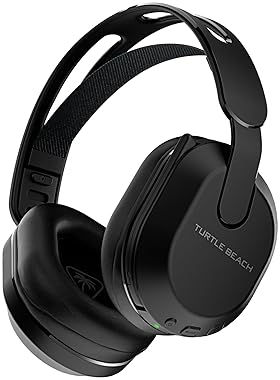 Turtle Beach Stealth 500 Wireless Gaming Headset for PS5 PS4 PC Mobile 40-Hr Battery Bluetooth Memory Foam Flip-to-Mute Mic EQ Presets Companion App Black