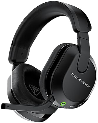 Turtle Beach Stealth 600 Wireless Gaming Headset PS5 PS4 PC Mobile Bluetooth 80-Hr Battery Noise-Cancelling Mic Speakers Black