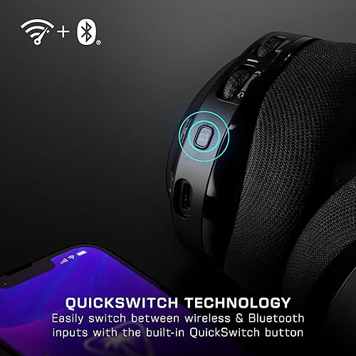 Turtle Beach Stealth 600 Wireless Gaming Headset PS5 PS4 PC Mobile Bluetooth 80-Hr Battery Noise-Cancelling Mic Speakers Black
