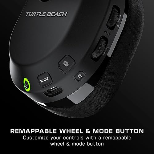 Turtle Beach Stealth 600 Wireless Gaming Headset PS5 PS4 PC Mobile Bluetooth 80-Hr Battery Noise-Cancelling Mic Speakers Black