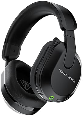 Turtle Beach Stealth 600 Wireless Gaming Headset PS5 PS4 PC Mobile Bluetooth 80-Hr Battery Noise-Cancelling Mic Speakers Black