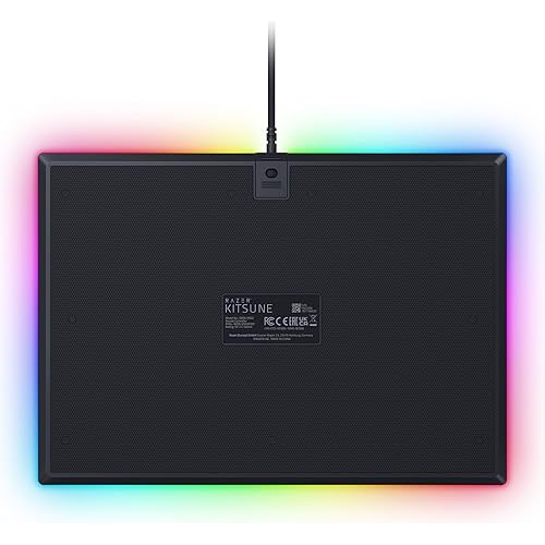 Razer Kitsune All Button Arcade Controller for PS5 PlayStation 5 PC Low Profile Optical Switches Slim Form Factor Removable Top Plate Chroma RGB Lighting USB Type C Black