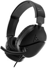 Turtle Beach Recon 70 Gaming Headset for PS5 PS4 Xbox Series XS Xbox One PC Mobile 3.5mm Wired Connection Flip-to-Mute Mic 40mm Speakers Lightweight Design Black