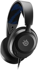 SteelSeries Arctis Nova 1P Multi-System Gaming Wired Headset Hi-Fi Drivers 360 Spatial Audio Comfort Design Durable Lightweight Noise-Cancelling Mic PS5 PS4 PC Xbox Switch Black