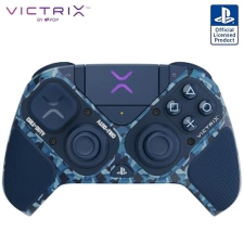 PDP Victrix Pro BFG Wireless Controller for PS4 PS5 PC Sony 3D Audio Modular Back Buttons Clutch Triggers Joystick Call of Duty Midnight Mask