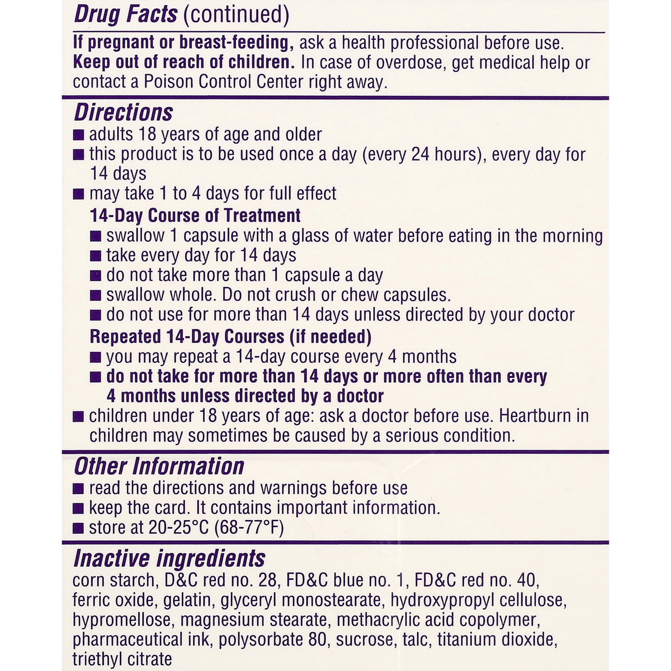 NEXIUM 24HR ACID REDUCER DELAYED-RELEASE CAPSULES 14 CAPSULES 3 PACK FOR HEARTBURN RELIEF