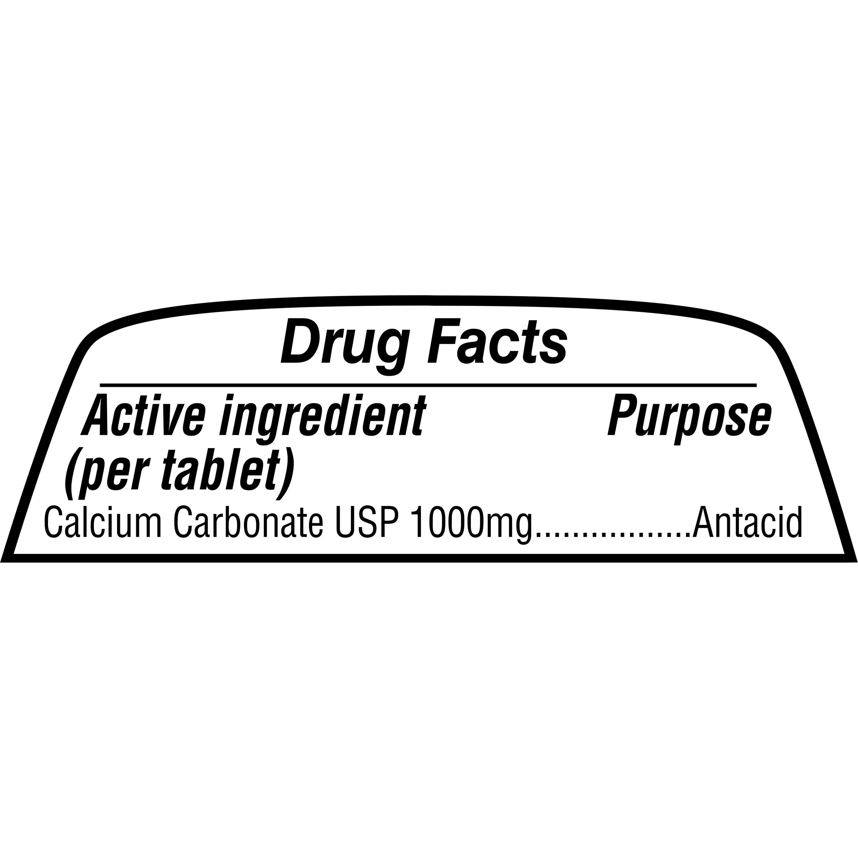 Equate Ultra Strength Antacid Tablets Assorted Berries Twin Pack 160 Count
