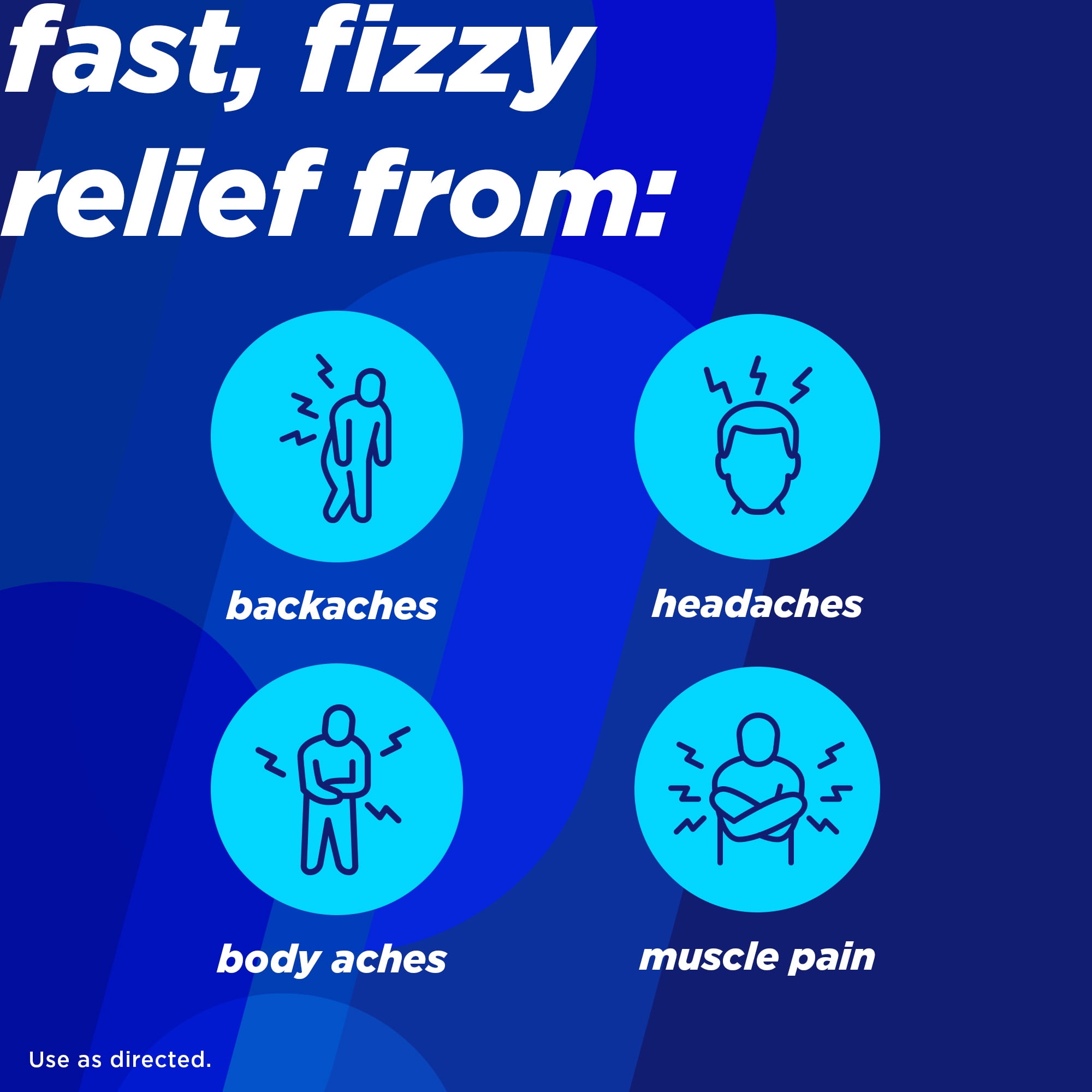 Alka-Seltzer Effervescent Tablets Original Flavor Quick Relief Multi Symptoms 72 Units