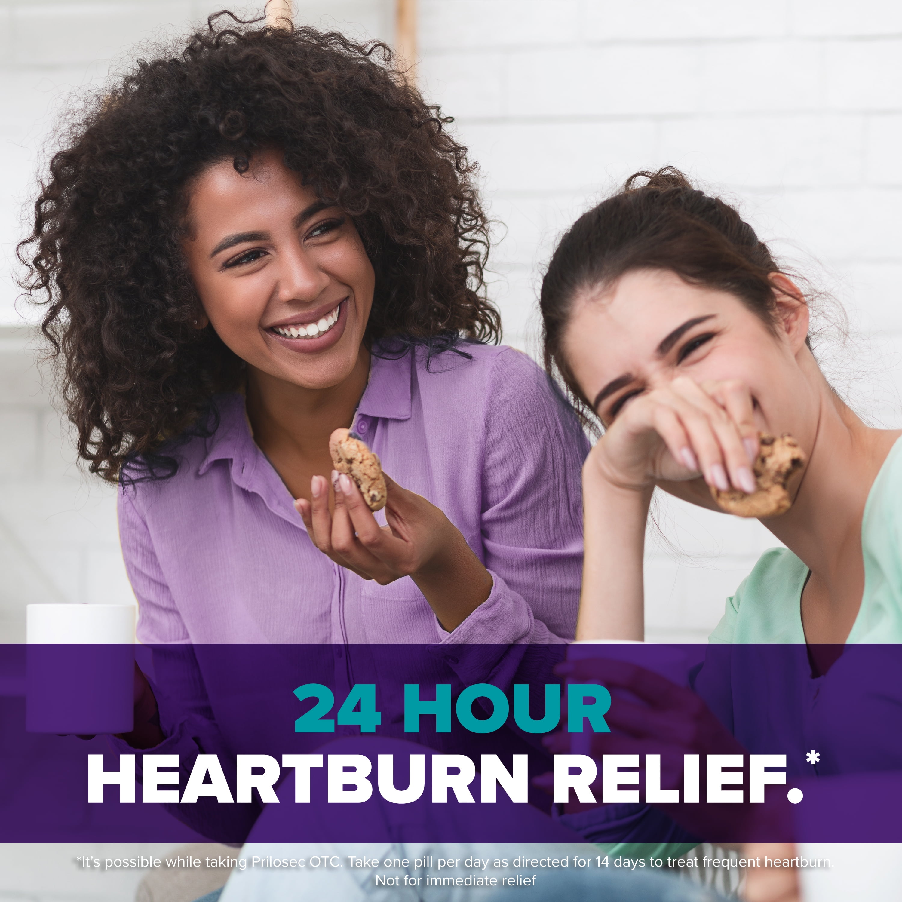 Prilosec OTC Omeprazole 20mg Acid Reducer Frequent Heartburn Relief Unflavored 14 Count