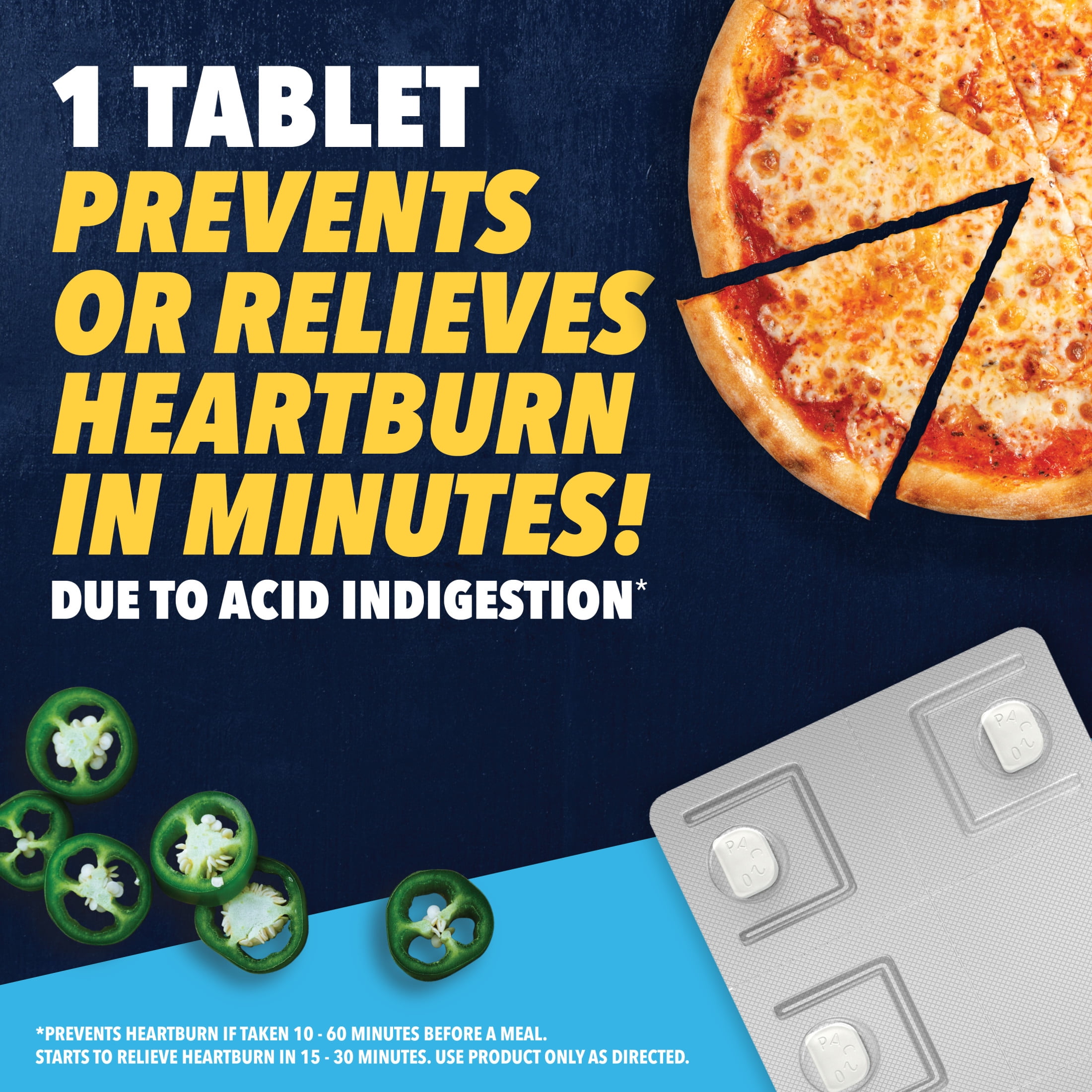 Pepcid AC Maximum Strength Heartburn Medicine 2 Pack 25 Ct Famotidine