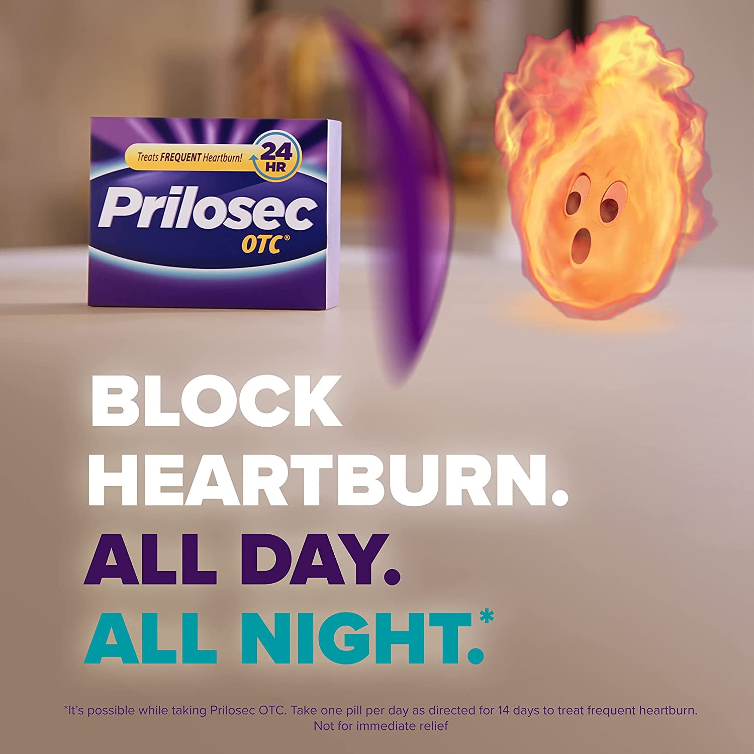 Prilosec OTC 42 Tablets - Digestive Health Relief