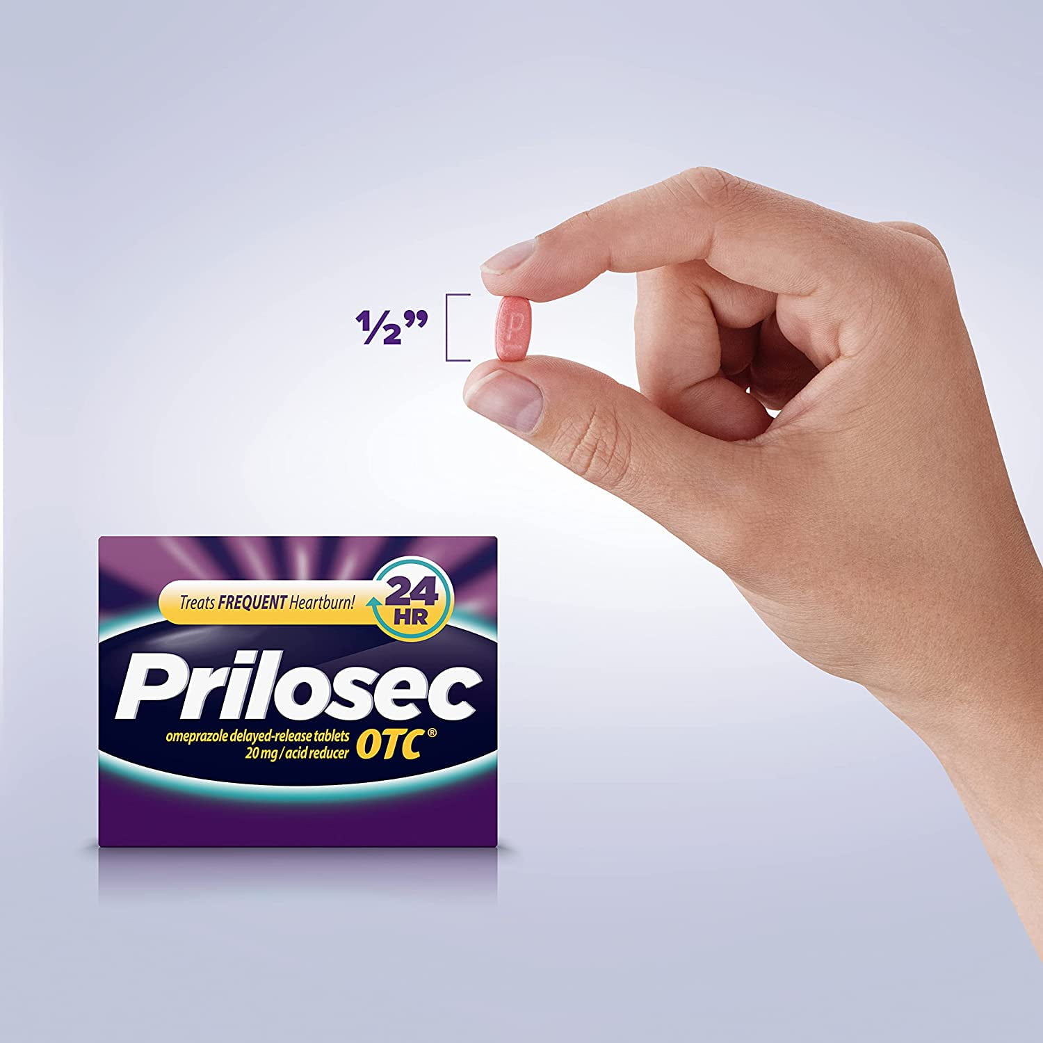 Prilosec OTC 42 Tablets - Digestive Health Relief