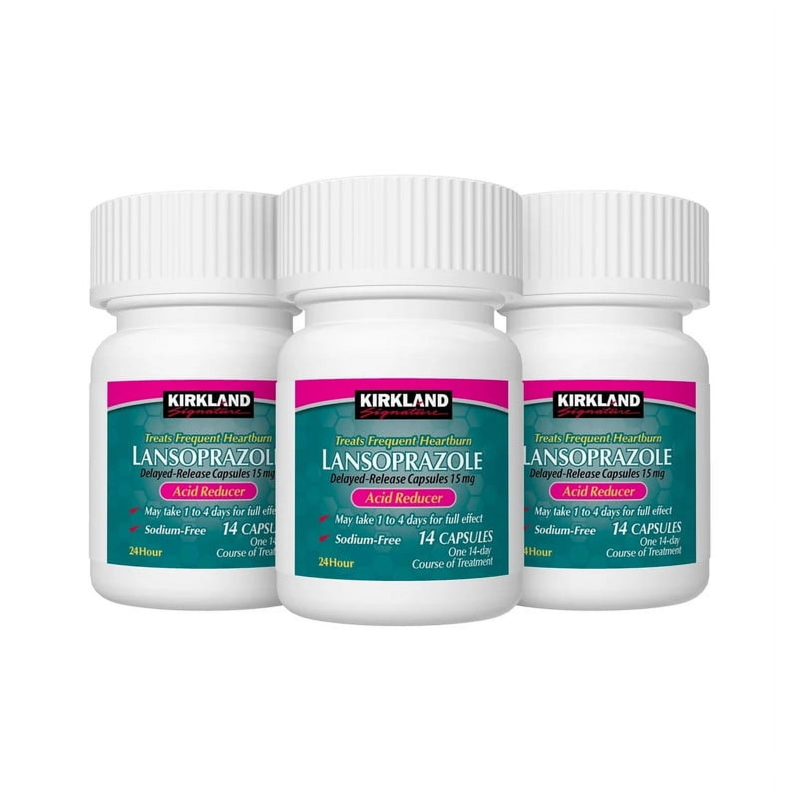 KS Lansoprazole 15mg Acid Reducer 42 Capsules