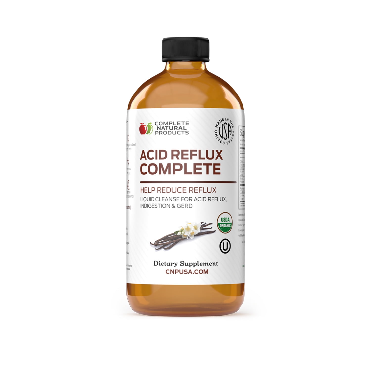 Acid Reflux Relief Liquid - Heartburn & GERD Remedy Organic
