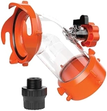 Camco Rhino Blaster RV Tank Rinser Backflow Preventer Toilet Waste Tank Cleaning Essential Camper Supplies Odor Control Sensor Maintenance 39080