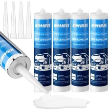 Kohree RV Roof Sealant 4 Pack Self Leveling Lap Sealant White RV Caulking for Roofing Maintenance Repair