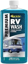 STAR BRITE Premium RV Wash Ultimate Exterior Cleaner for Road Grime Ideal for All Camper Surfaces 16 OZ
