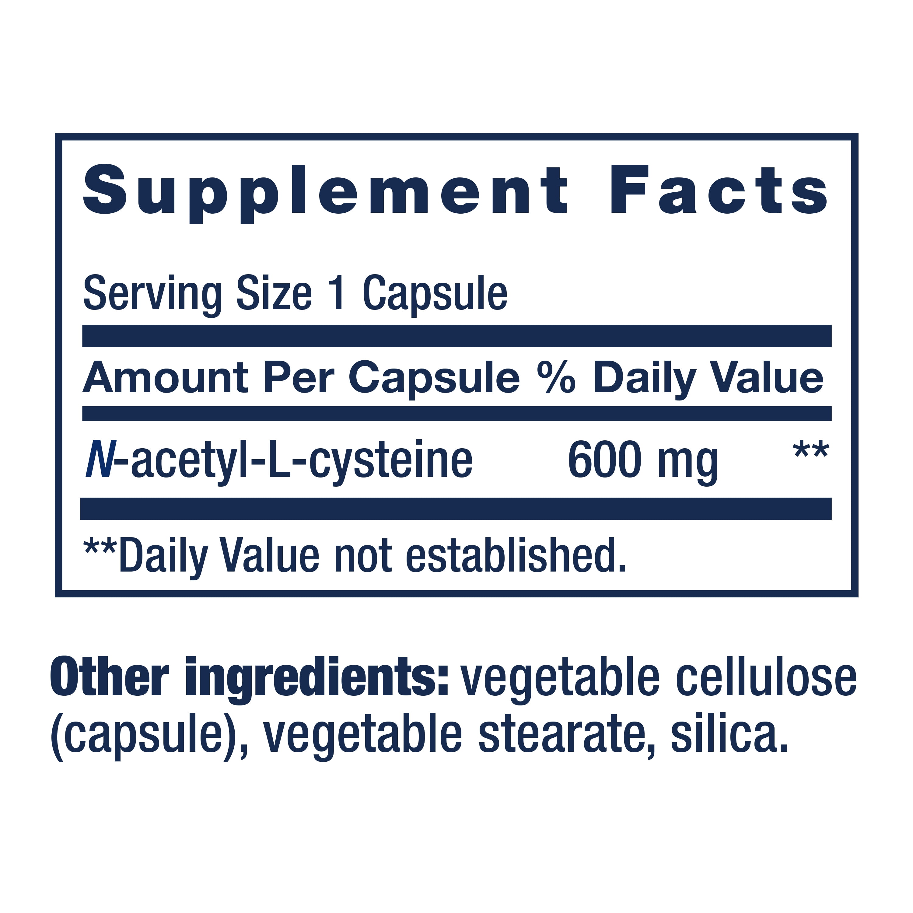 LIFE EXTENSION NAC 600MG CAPSULES - IMMUNE, RESPIRATORY & LIVER HEALTH SUPPORT - ANTIOXIDANT - 120 COUNT