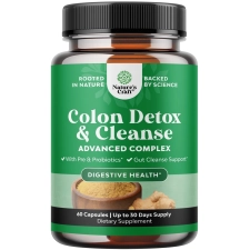 Natures Craft Lactobacillus Acidophilus Probiotic Colon Cleanse Capsules