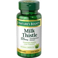 Nature's Bounty Milk Thistle Capsules 175 Mg, 100 Count