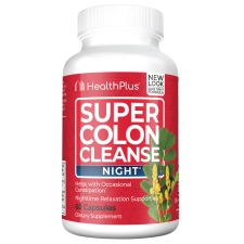Health Plus Colon Cleanse Night Formula - 90 Capsules