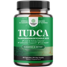 TUDCA Supplement for Liver, Gallbladder & Kidney Support - 500mg per Serving