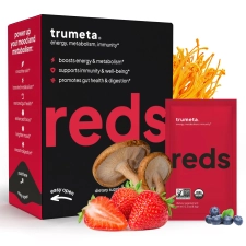 TRUMETA Acai Berry Super Reds Powder for Immune Support & Energy - 30 Servings