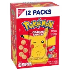 Nabisco Pokemon Cookies 12-Pack - Limited Edition Treats