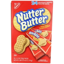 Nabisco Nutter Butter Cookies 1.9 oz - Pack of 24