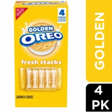 Oreo Fresh Stacks Golden Sandwich Cookies 8.05 oz - Varying Packaging